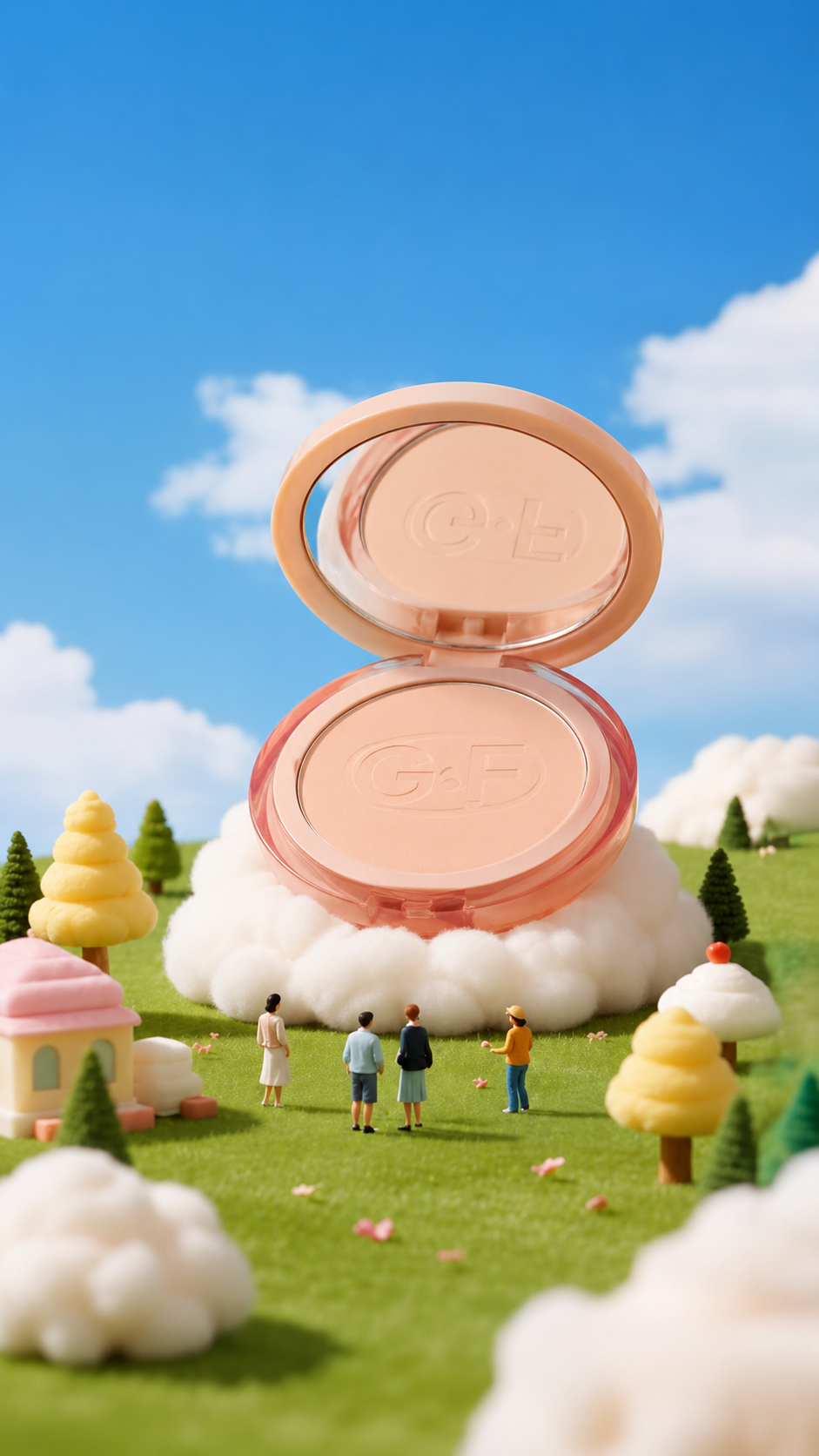 Glamorous Face Two Way Cake Face Foundation Powder Ratings 73
